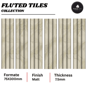 Fluted Tiles 75x300mm