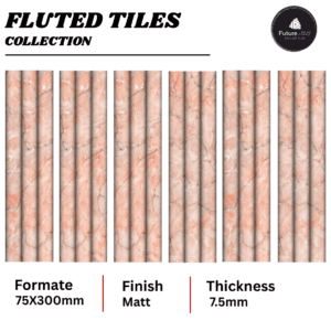 Fluted Tiles 75x300mm