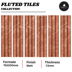Fluted Tiles 75x300mm