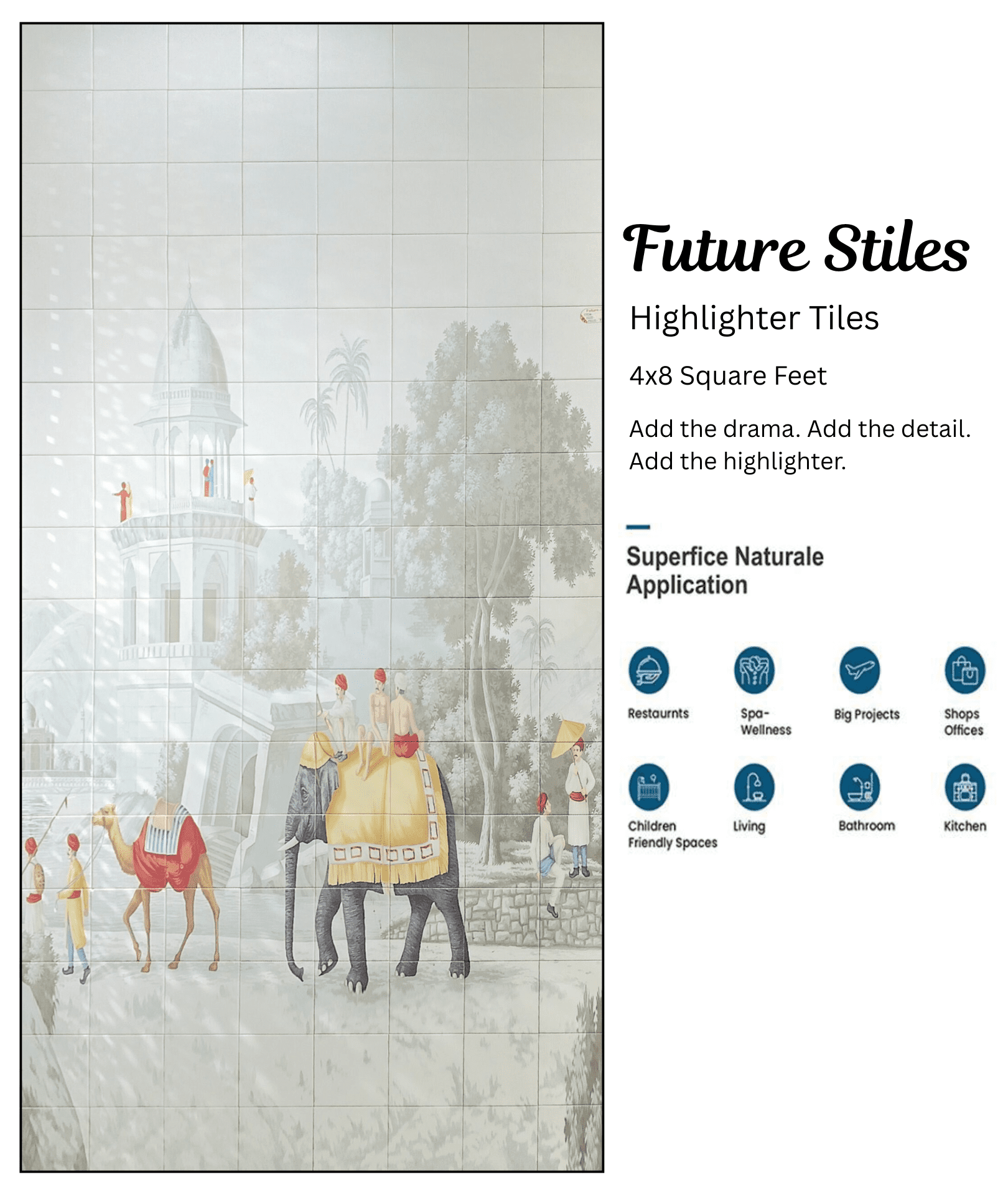 Highlighter Tiles for Wall