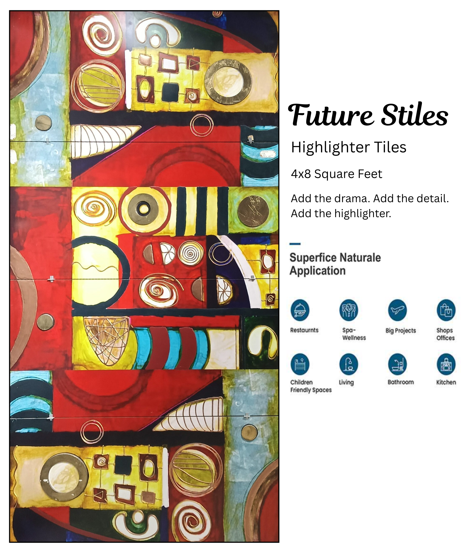 Highlighter Tiles for Wall