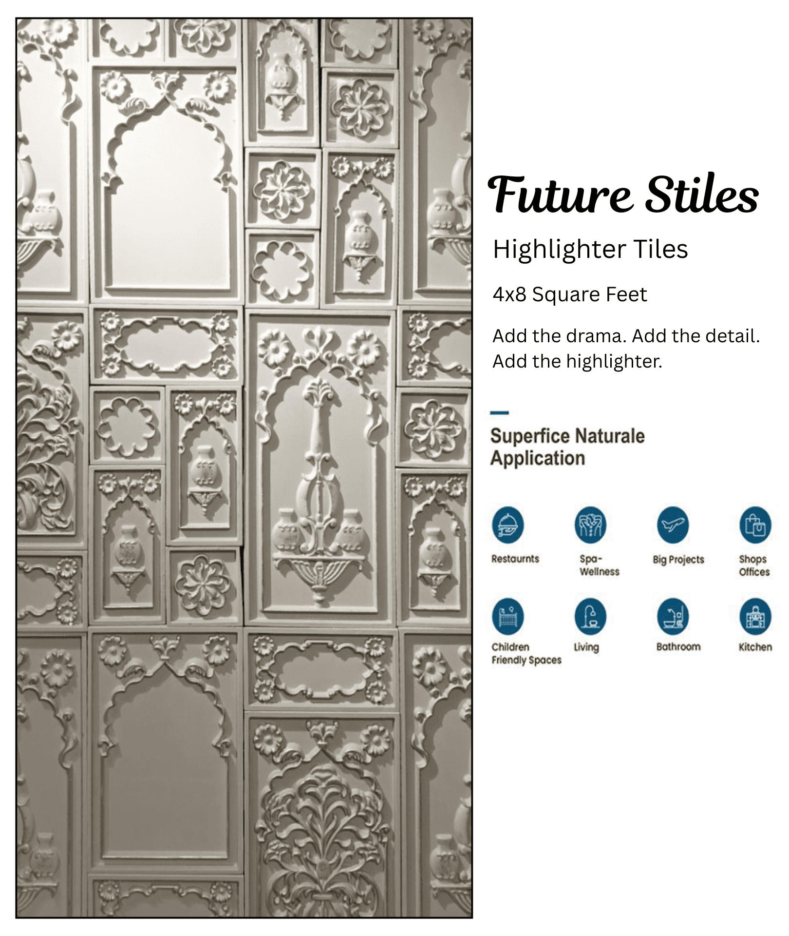 Highlighter Tiles for wall