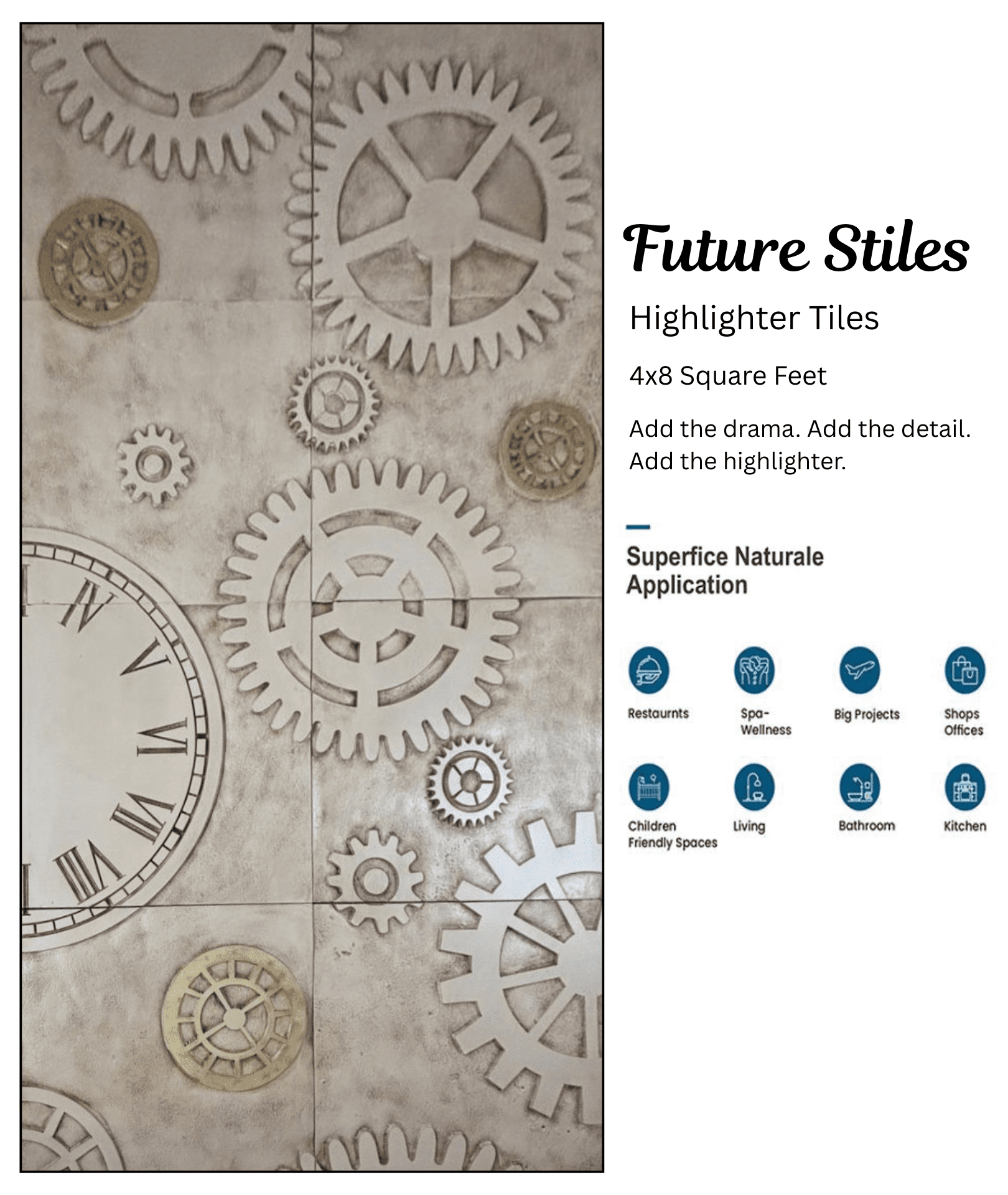 Highlighter Tiles for wall