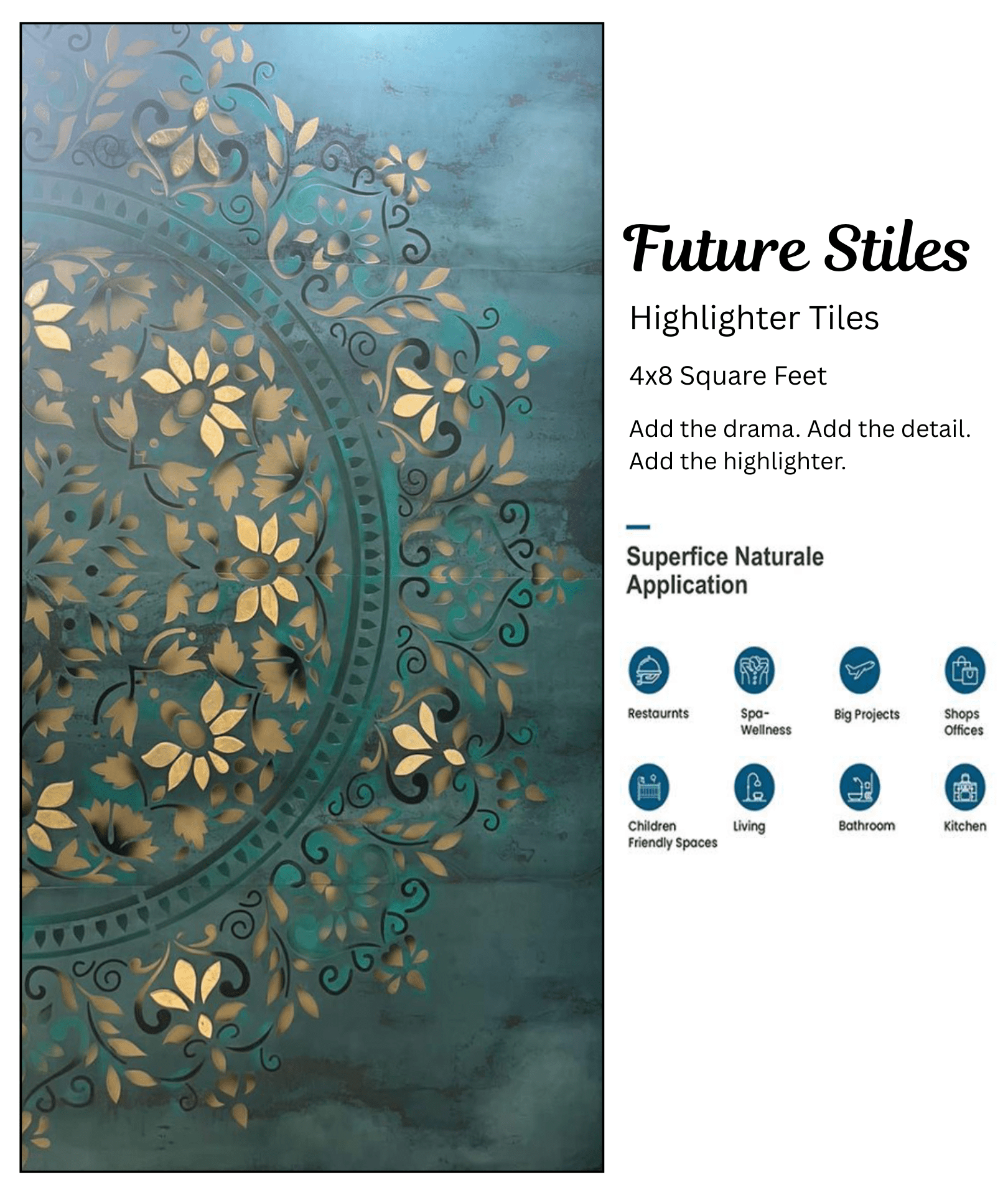 Highlighter Tiles for wall