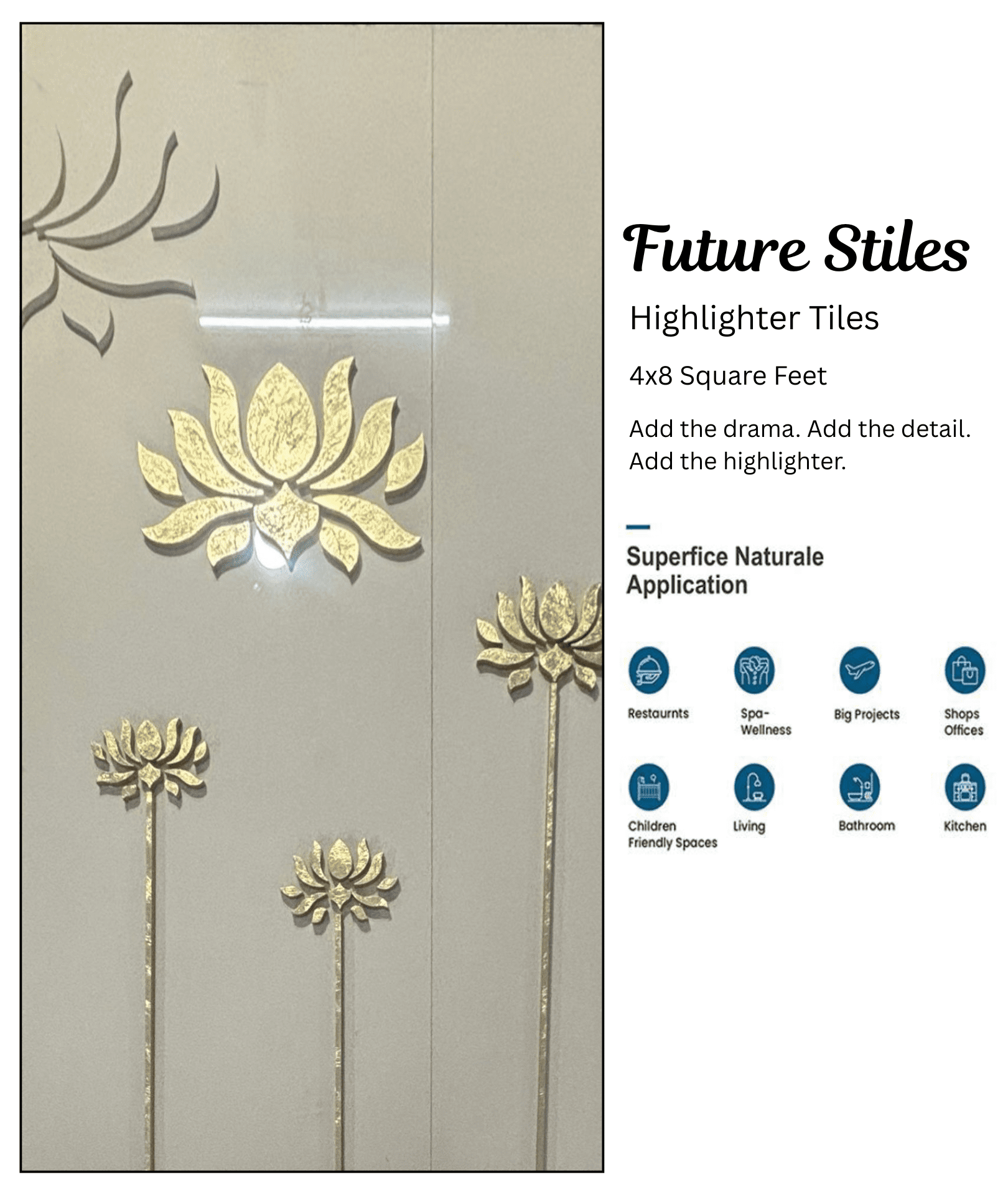 Highlighter Tiles for wall