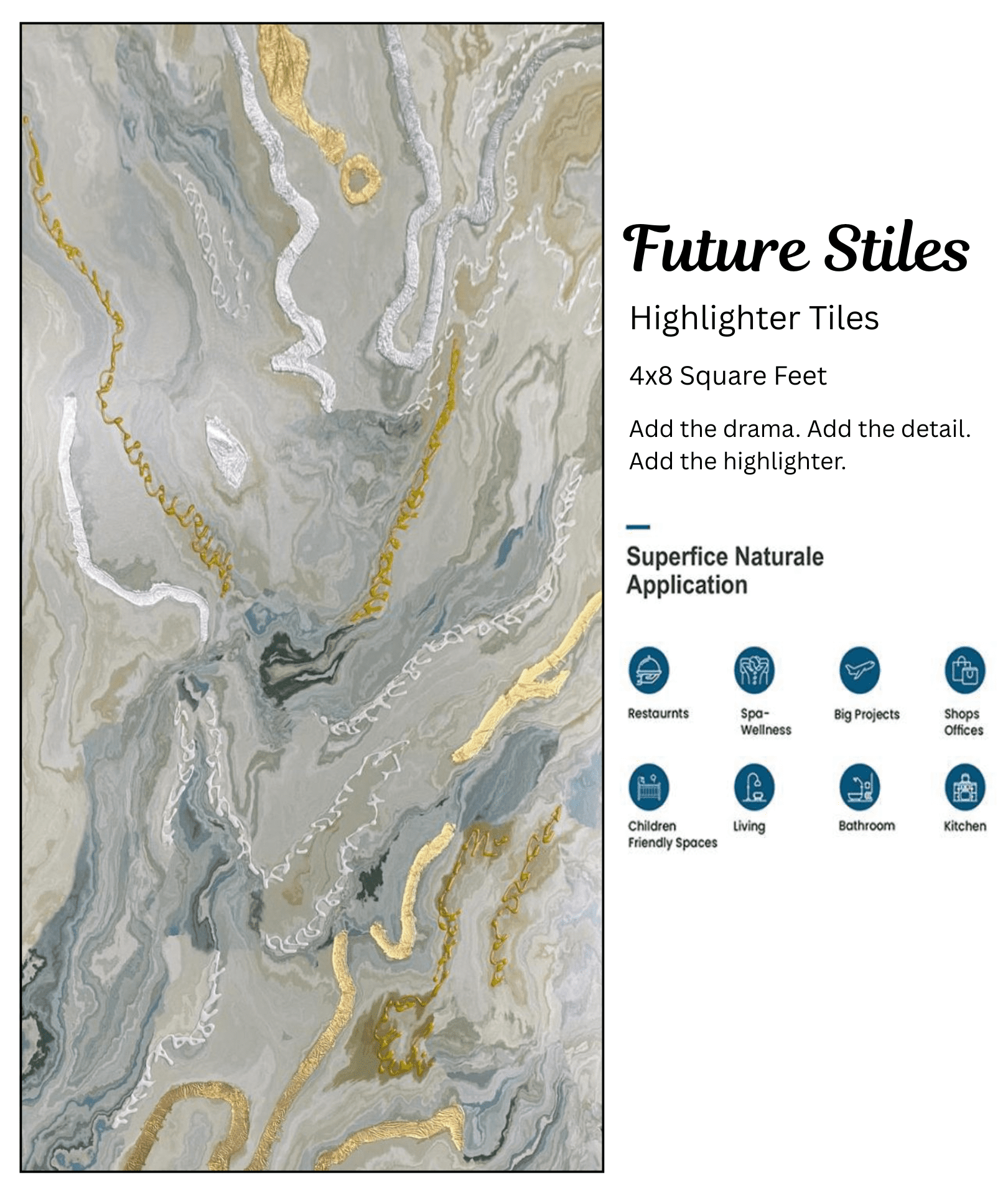 Highlighter Tiles for wall