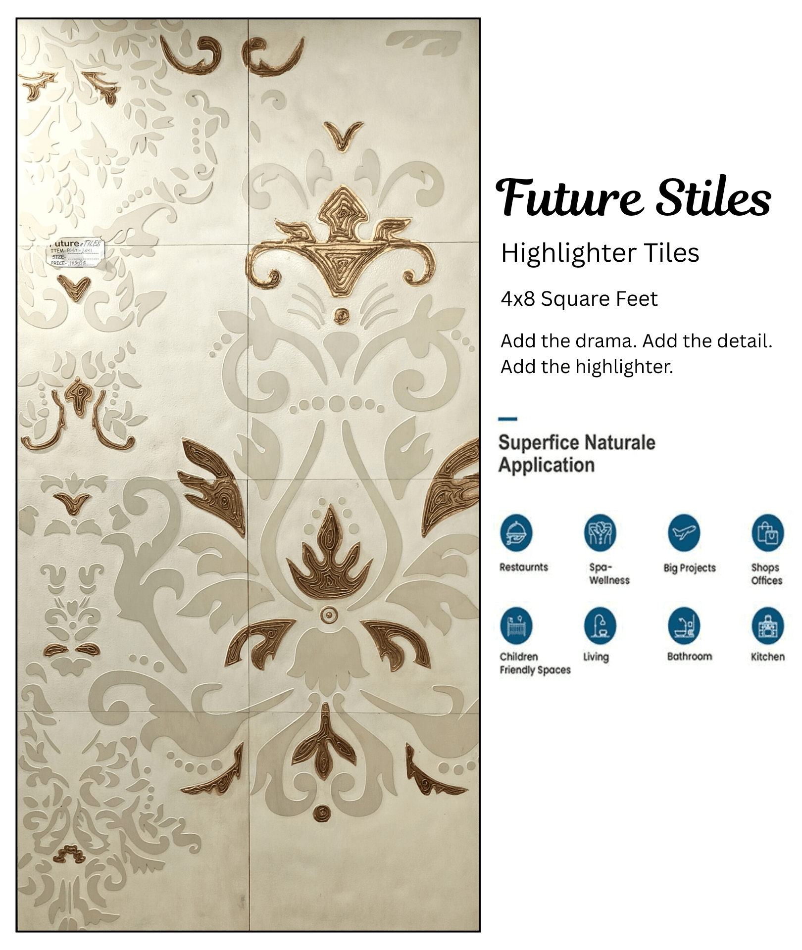 Highlighter Tiles for wall