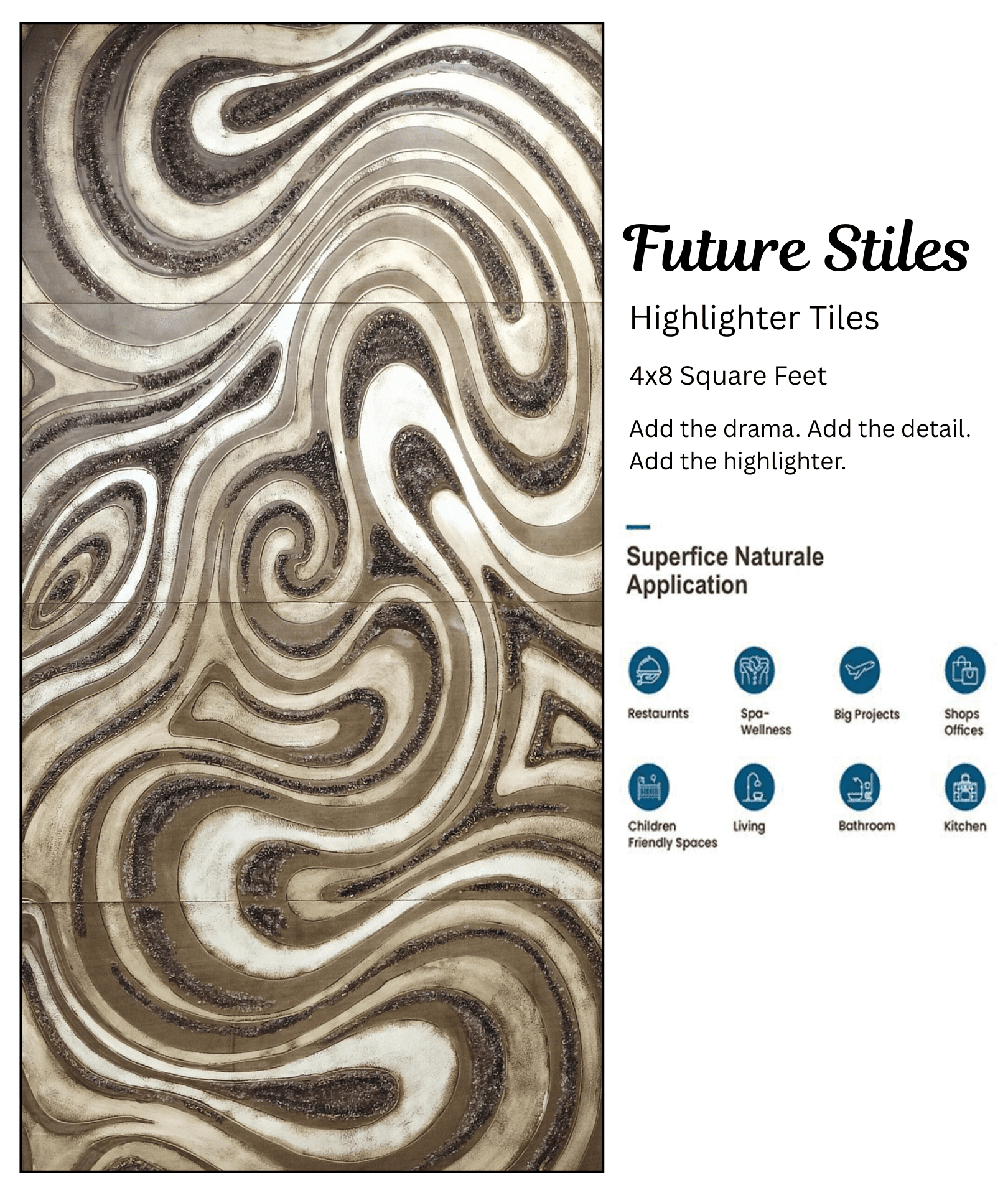 Highlighter Tiles for wall