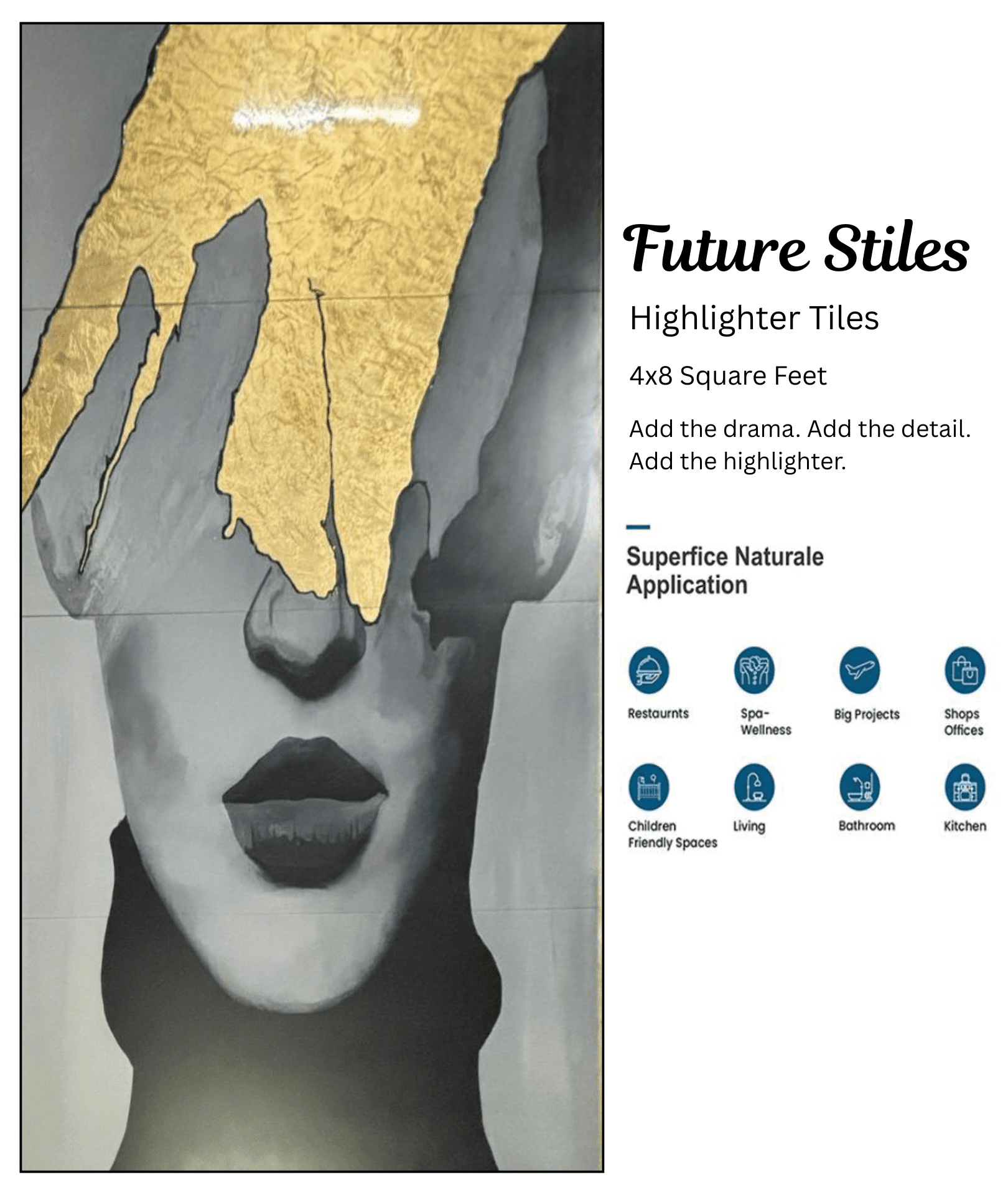 Highlighter Tiles for wall