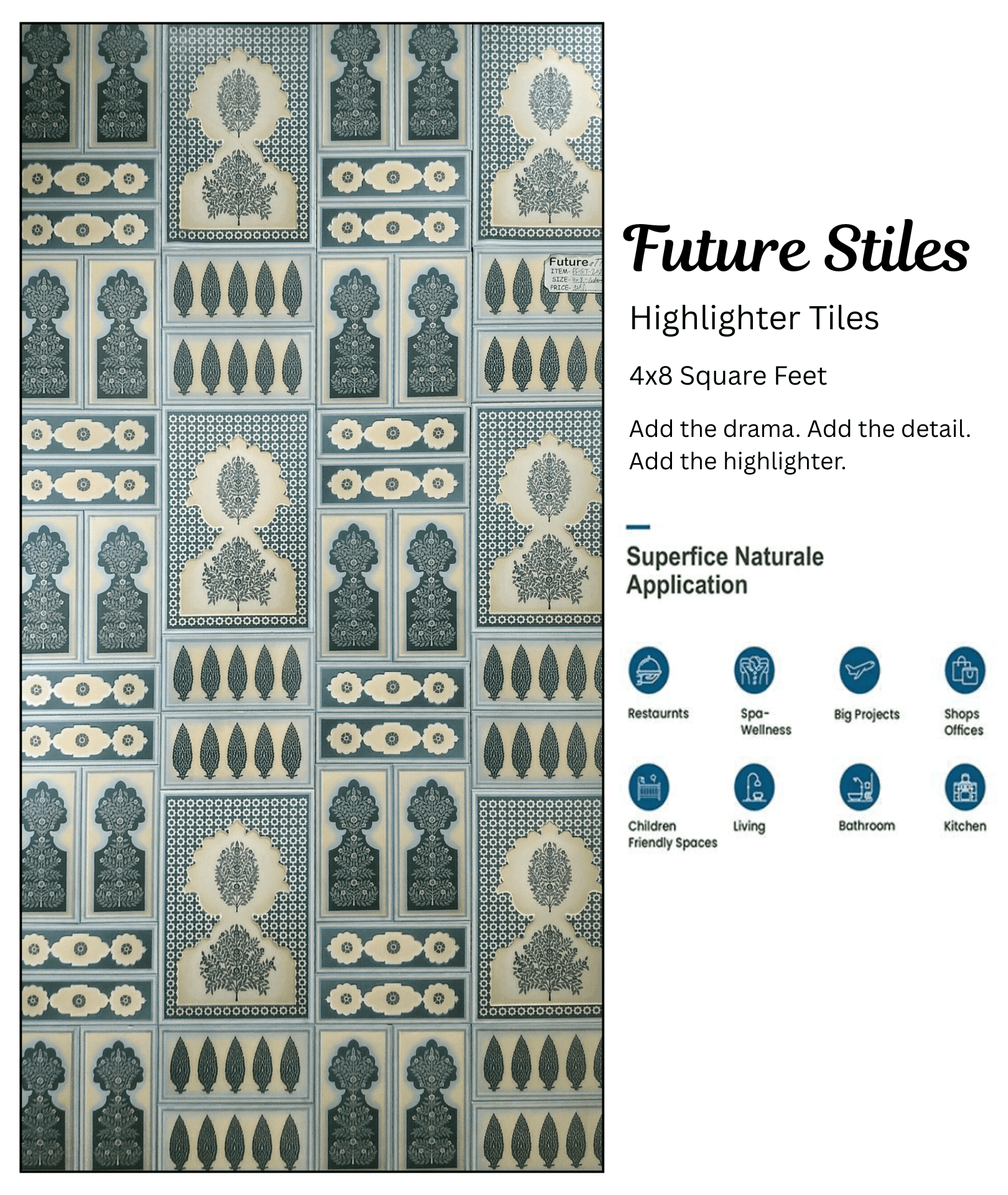 Highlighter Tiles for wall