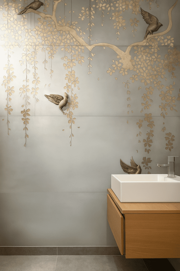 Elegant Your Interiors with Bird Highlighter Tiles - Image 2
