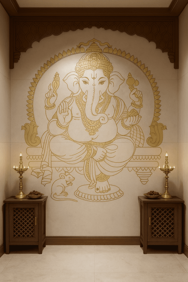 Ganesh Highlighter Tiles for Wall