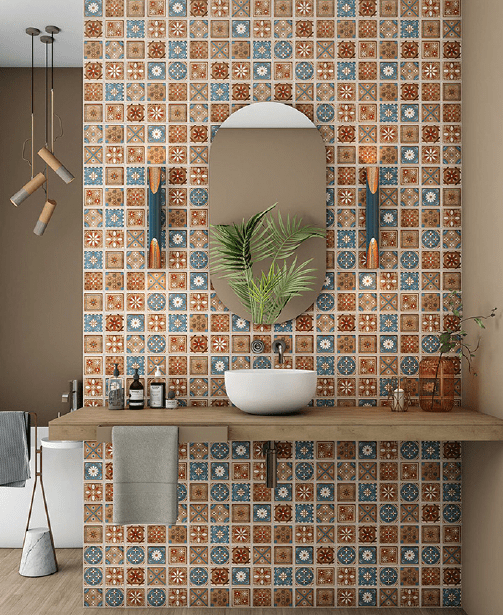 100x100mm Moroccan Tiles
