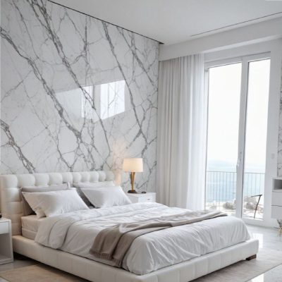 Marble tiles for bedroom