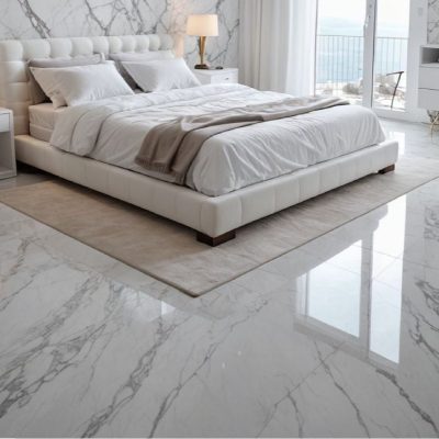 Marble tiles for bedroom