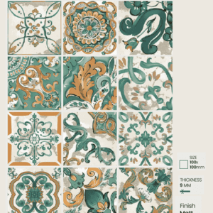 100x100mm Moroccan Tiles