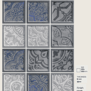 100x100mm Moroccan Tiles
