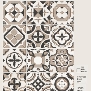 100x100mm Moroccan Tiles