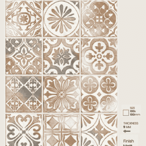 100x100mm Moroccan Tiles