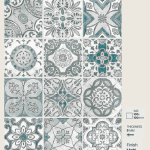 100x100mm Moroccan Tiles