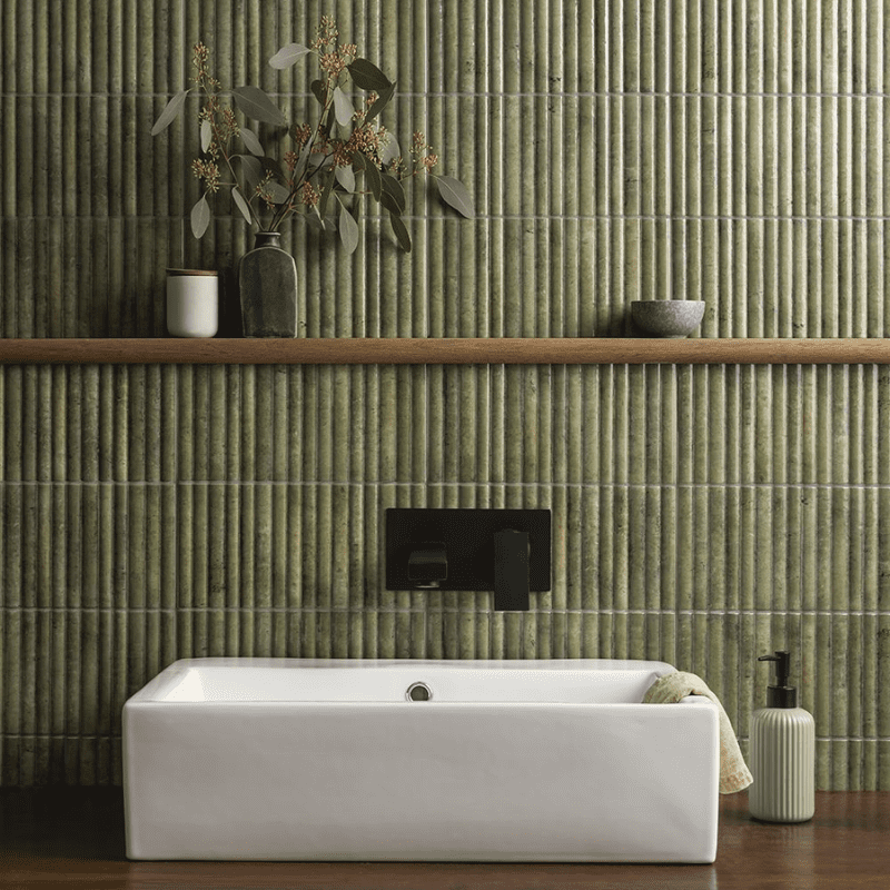 Fluted Tiles