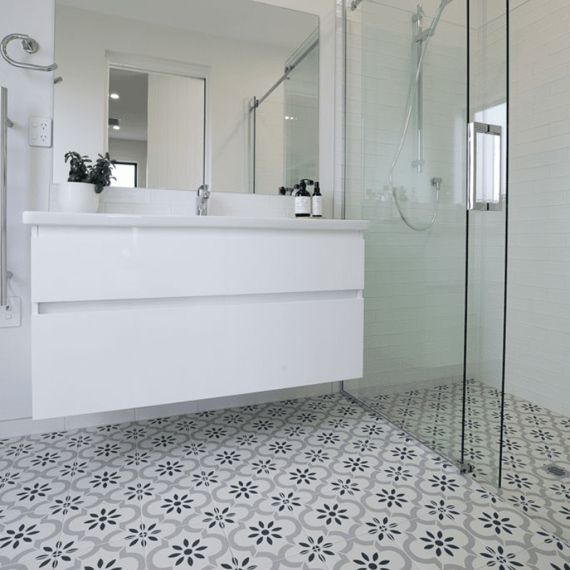 Moroccan tiles for bathroom