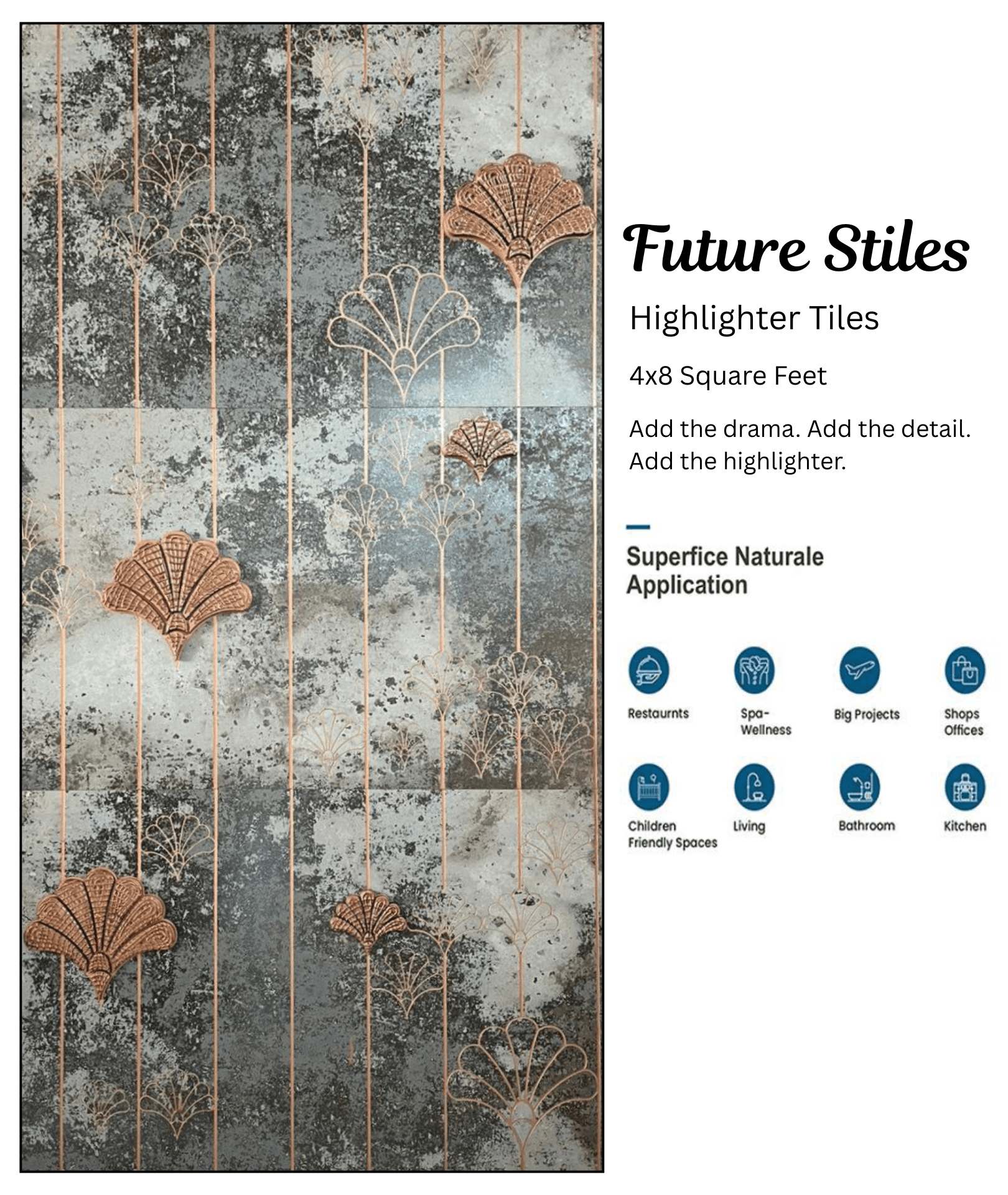 Highlighter Tiles for wall