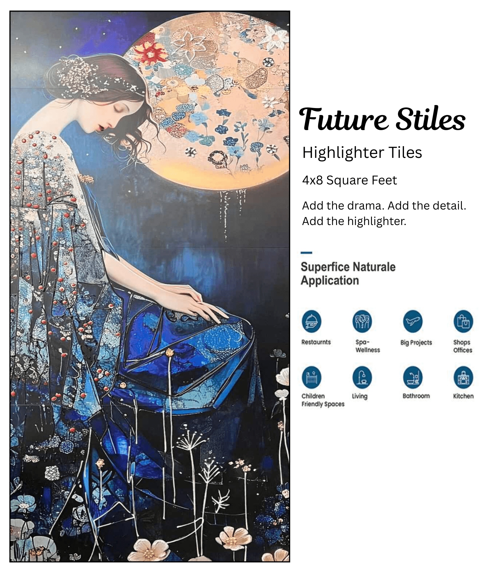 Highlighter Tiles for wall