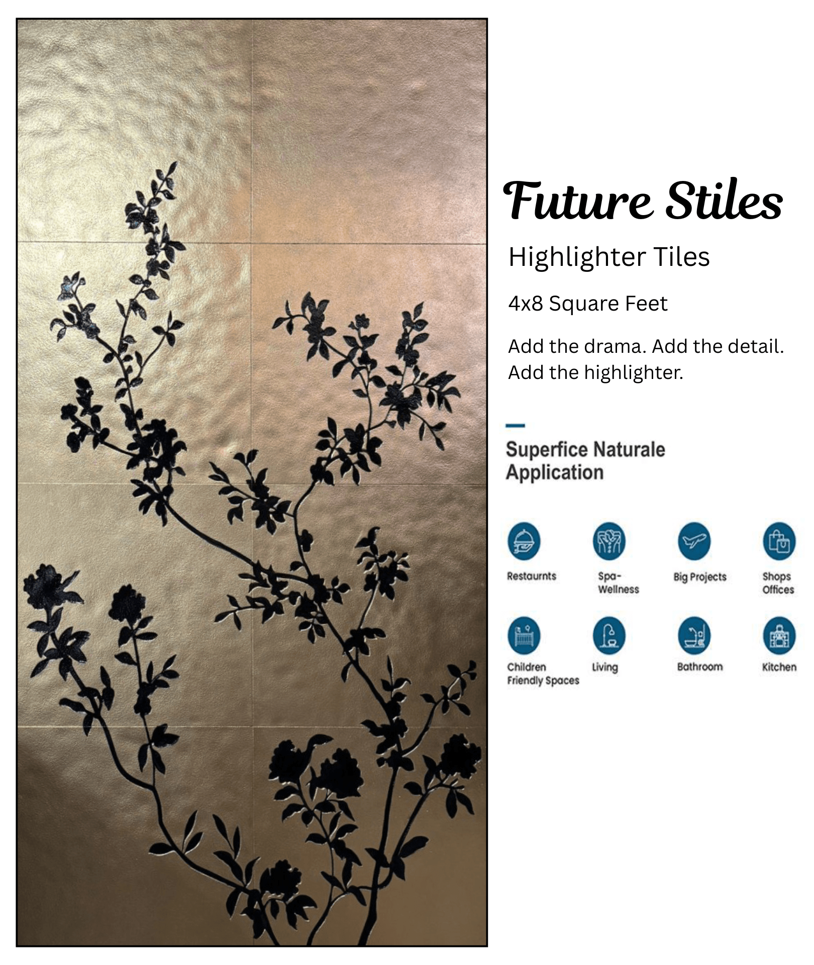 Highlighter Tiles for wall