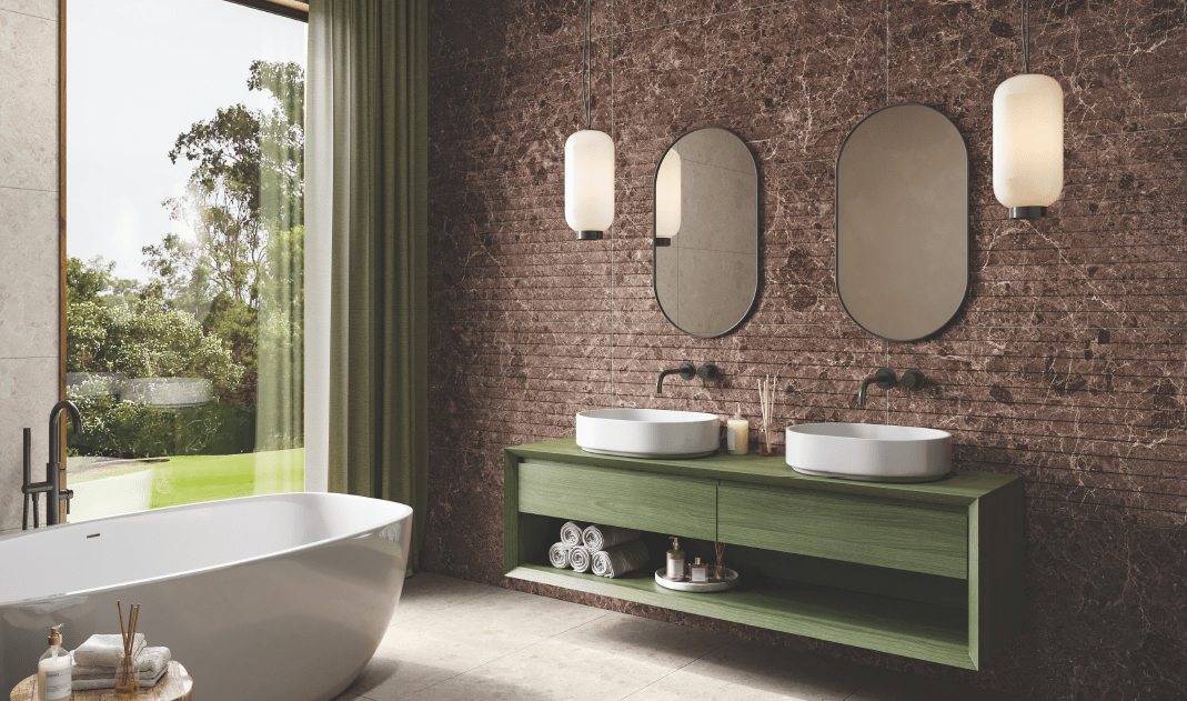 2x4 Fluted Tiles for Walls