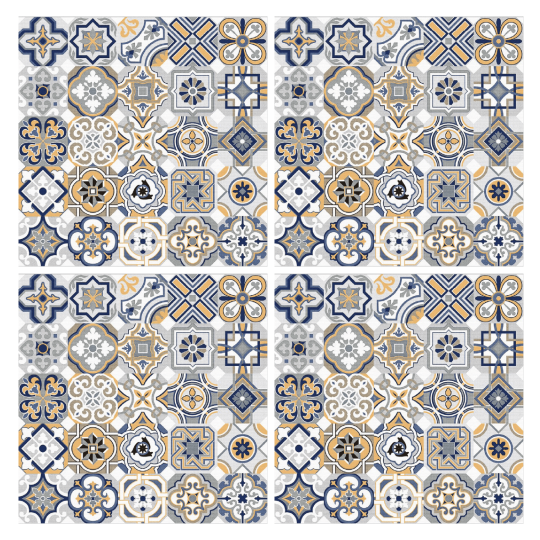 Rangoli Multi 600x600mm Moroccan tiles - Image 3