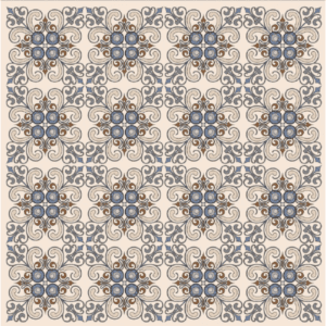 600x600mm Moroccan tiles