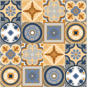 600x600mm Moroccan tiles