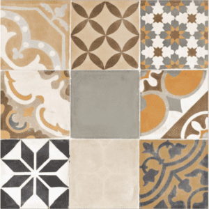600x600mm Moroccan tiles