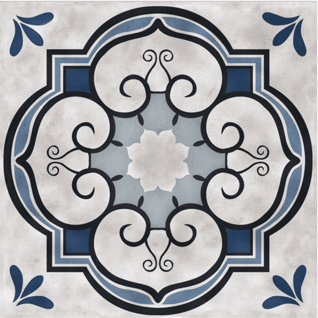 600x600mm Moroccan tiles