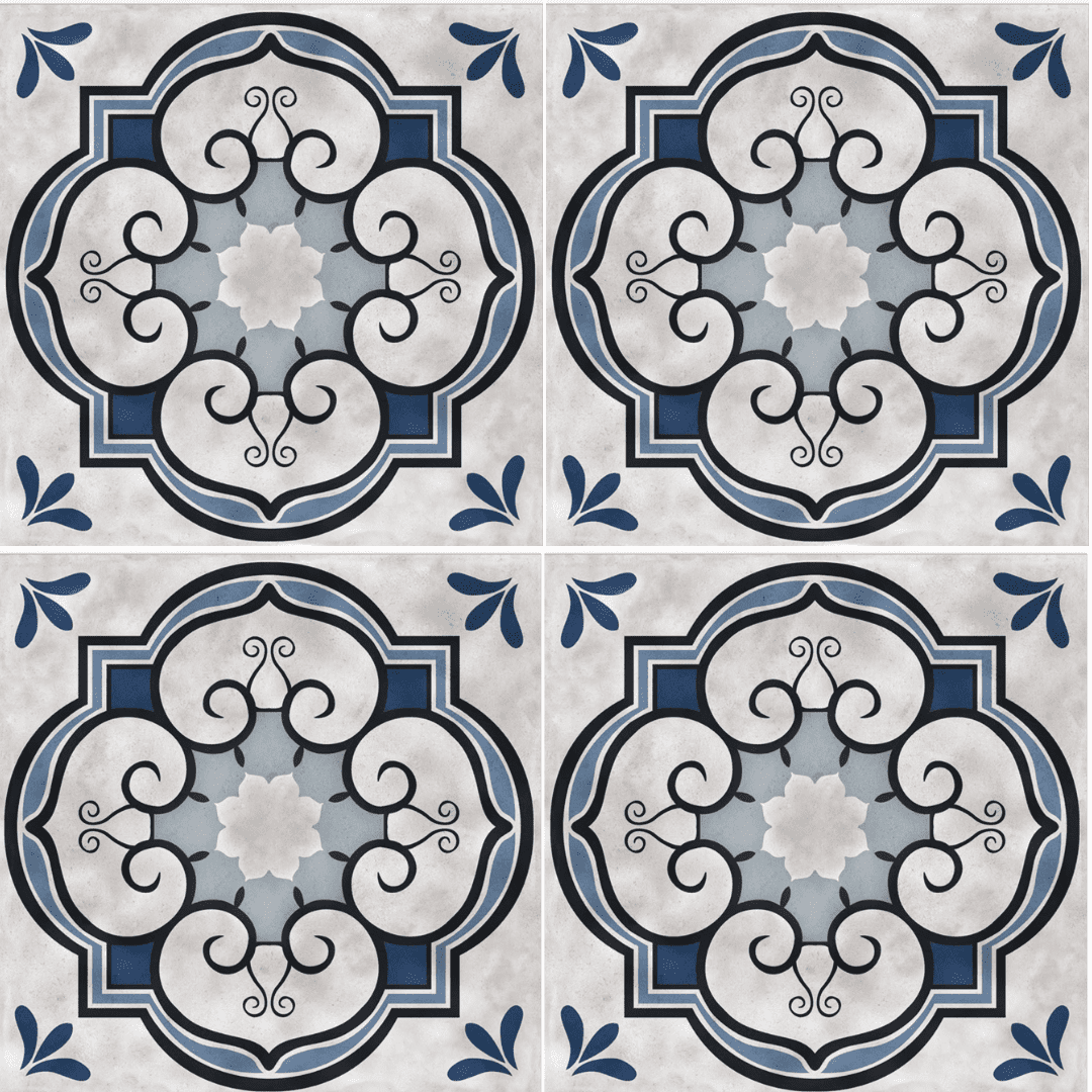 600x600mm Moroccan tiles