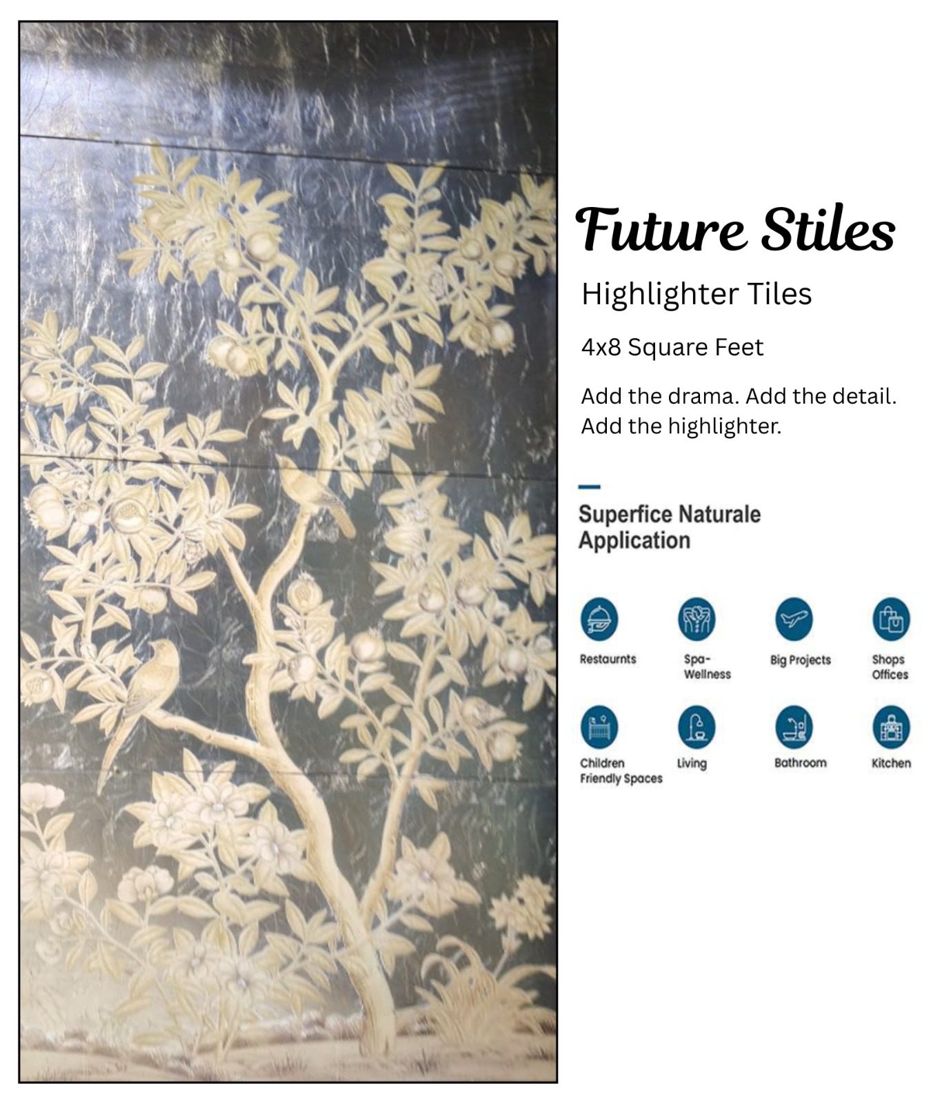 Highlighter Tiles for wall