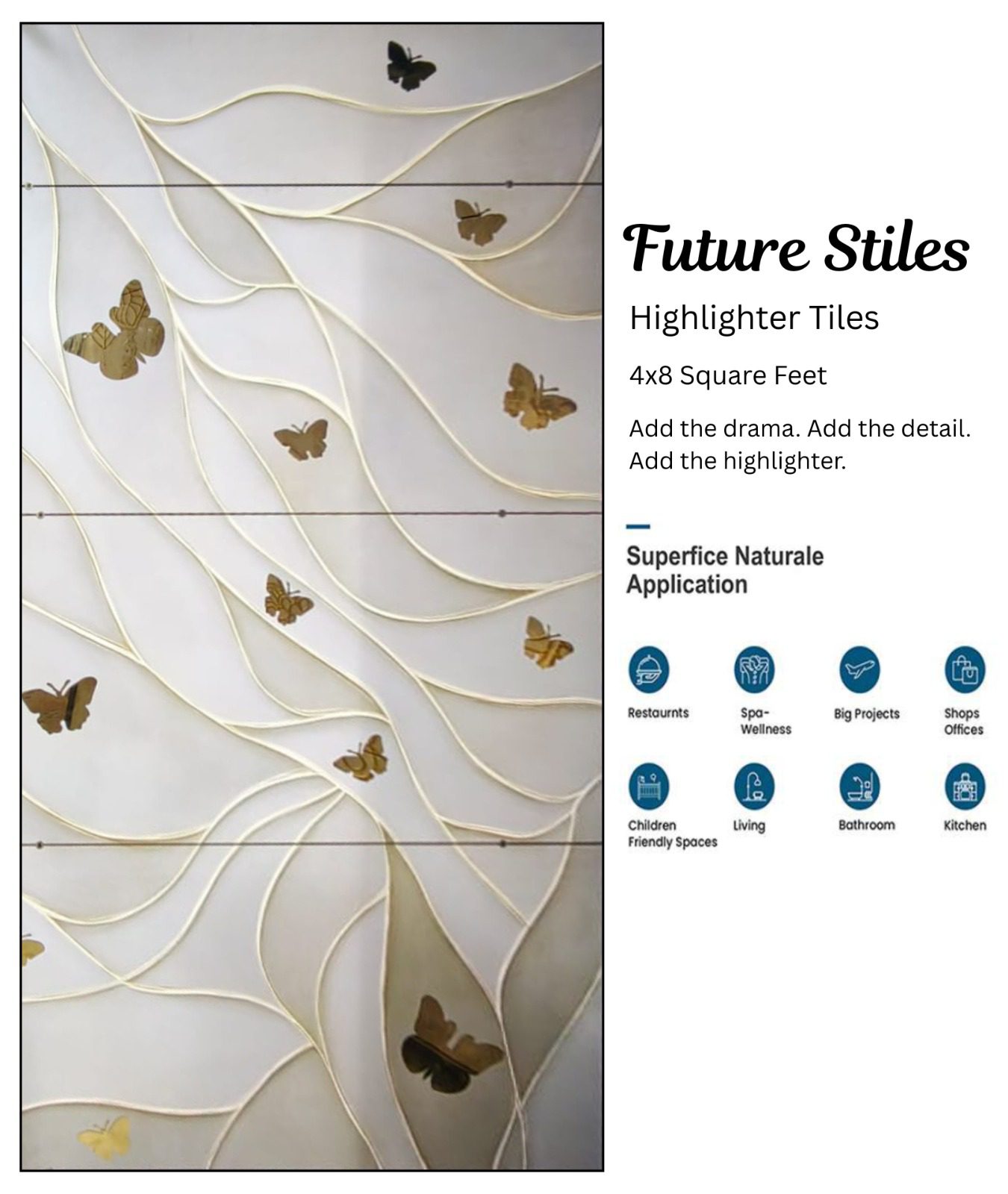 Highlighter Tiles for wall