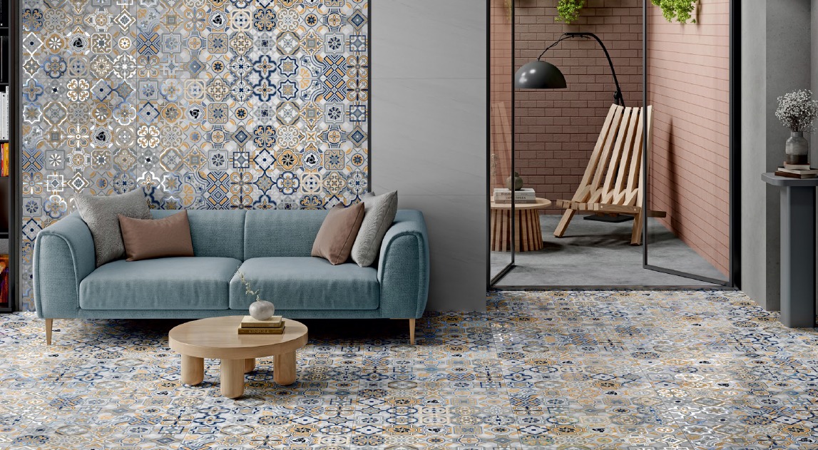 600x600mm Moroccan tiles