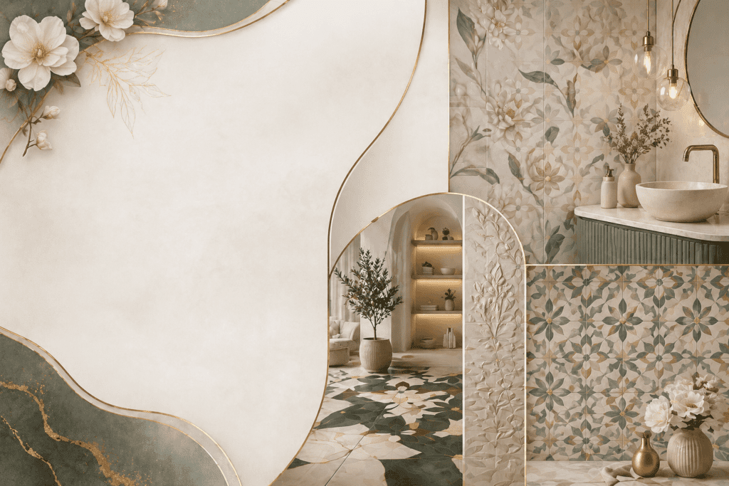 Flower Tiles Design
