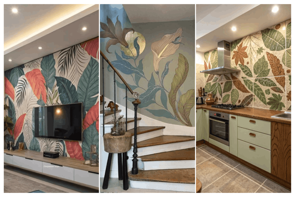 Flower Tiles Design