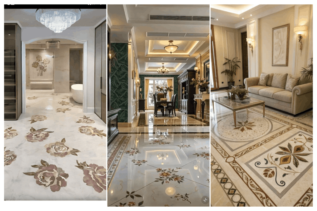 Flower Tiles Design