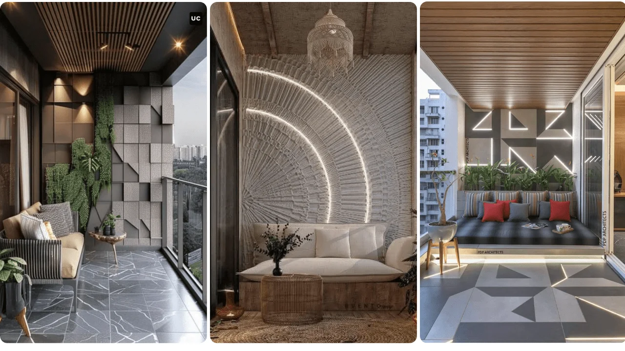 Top 20 Double Charge Tiles Designs in 2025 4 Front Balcony Wall Tiles Design