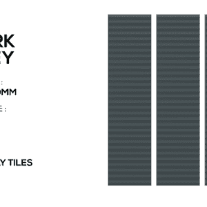 Fluted Tiles 75x300mm