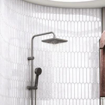 White tiles