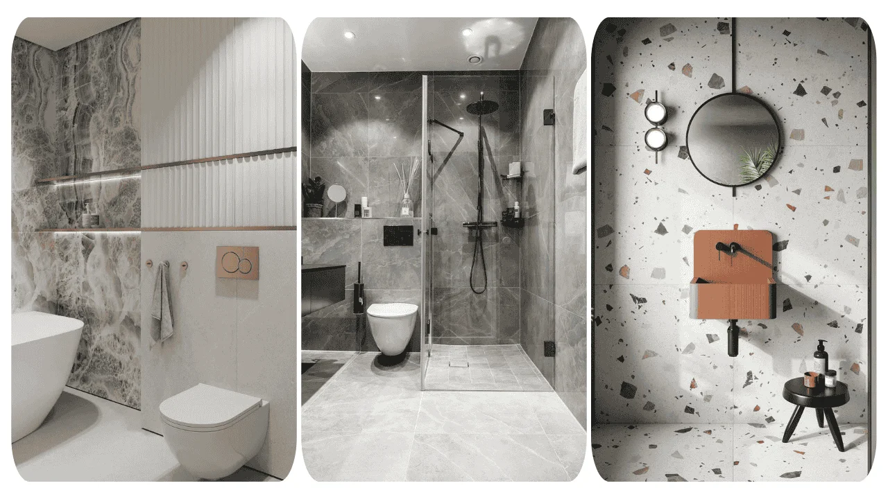 Tile Design for Bathroom in India