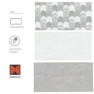 600x1200mm Tiles